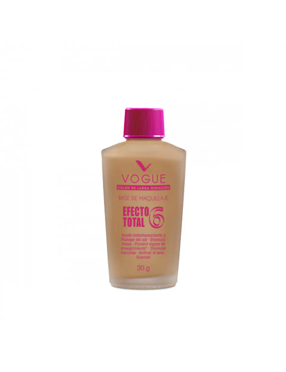 Base de Maquillaje Efecto Total 6 Canela 30g - VOGUE 1