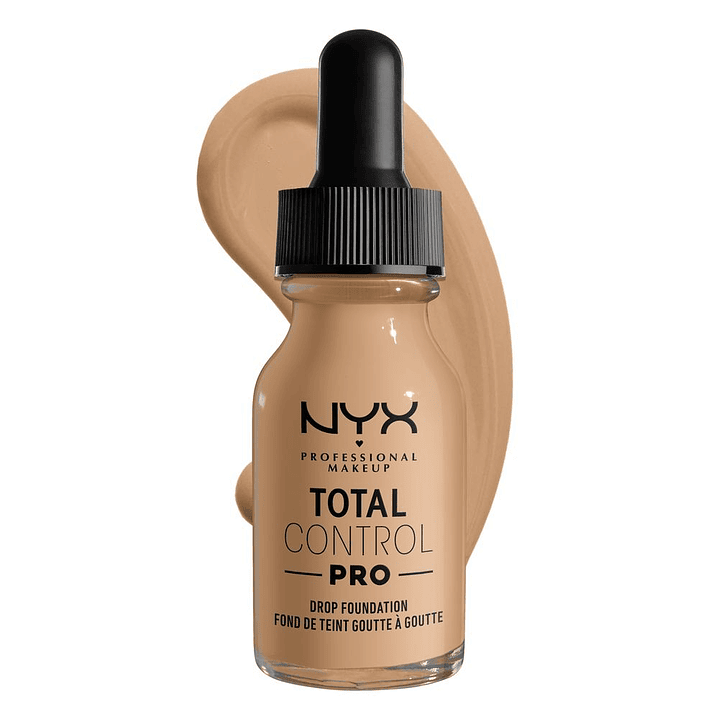Base de Maquillaje Total Control Pro Drop Foundation Natural - NYX 2