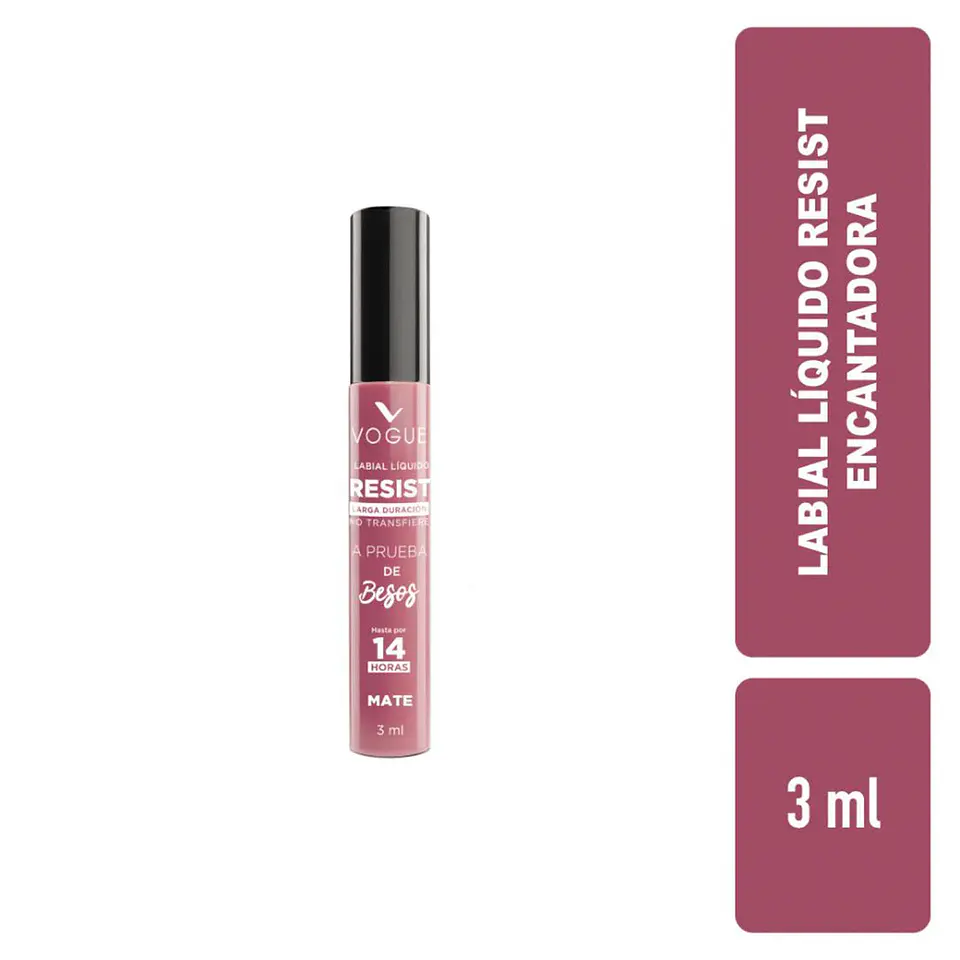 Labial Líquido Resist Encantadora 3 ML - VOGUE 1