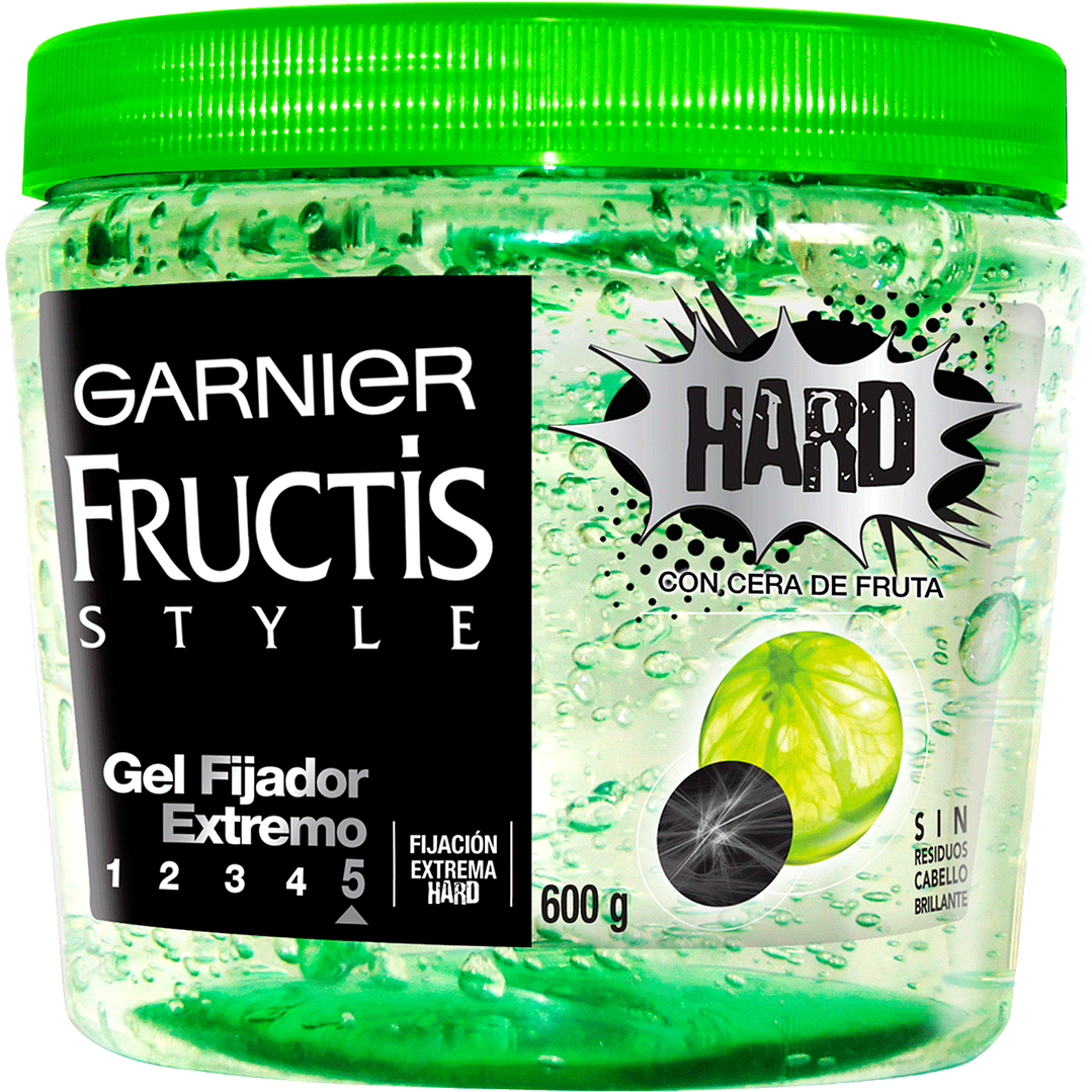 Gel Fijador Fructis Style Hard Tarro 600 Gr - GARNIER 2
