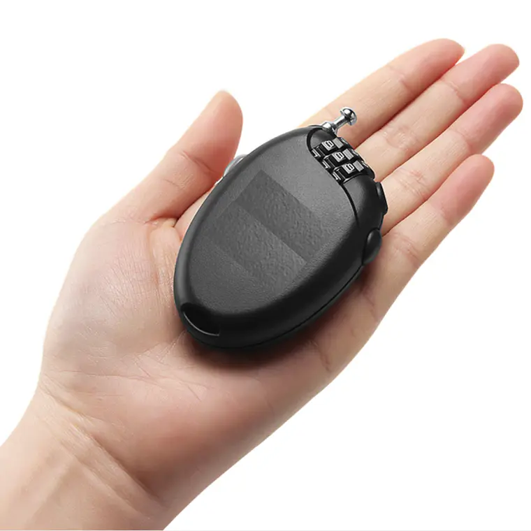 Candado con Cable Retráctil y Clave 1