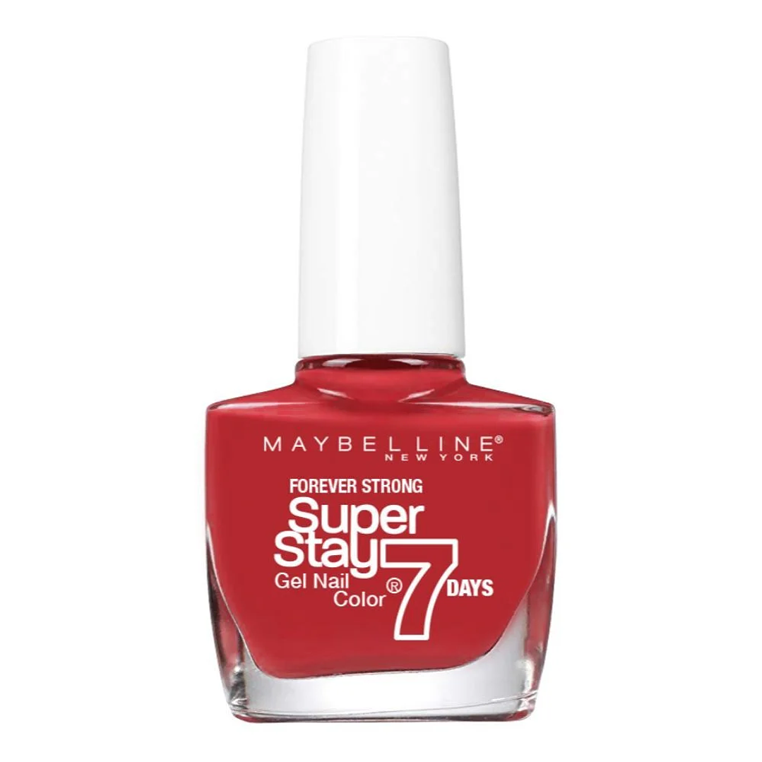 Esmalte de Uñas Super Stay 7 Days Deep Red 06 - MAYBELLINE 1