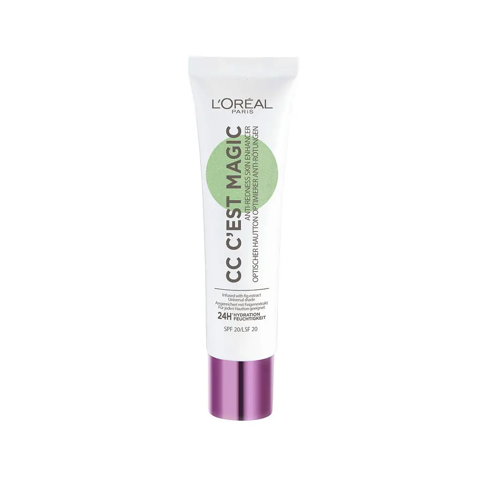 Corrector Embellecedor Anti Rojeces C'est Magic Cc Cream - LOREAL 1