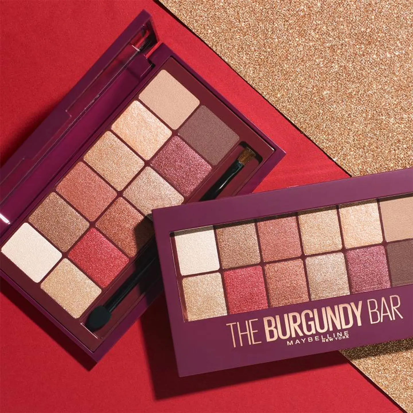 Paletta de Sombras New York Eyeshadow Burgundy Bar 04 - MAYBELLINE 2