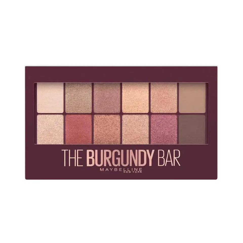 Paletta de Sombras New York Eyeshadow Burgundy Bar 04 - MAYBELLINE 1