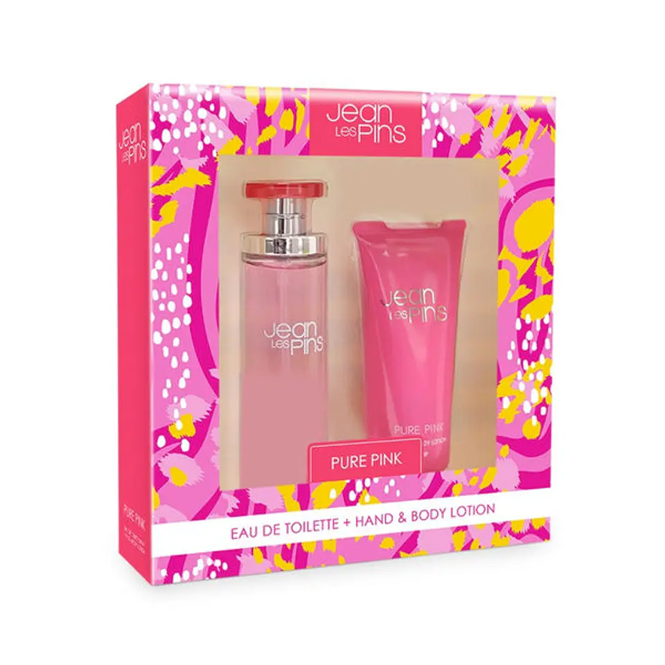 Estuche Pure Pink + Crema Jean Les Pins 1