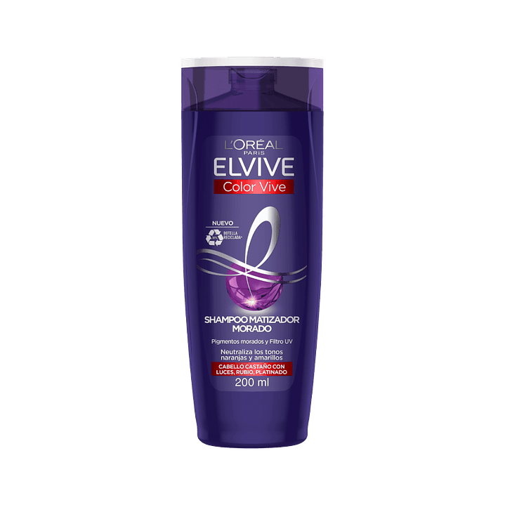 Shampoo Color Vive Matizador Morado 200 ML - LOREAL 1