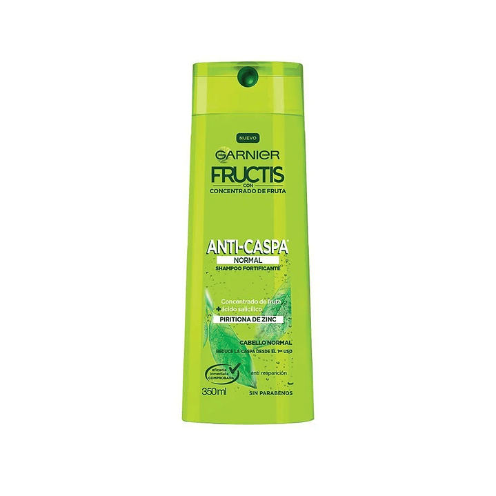 Shampoo Fructis Anticaspa - GARNIER NORMAL (350 ML) 2