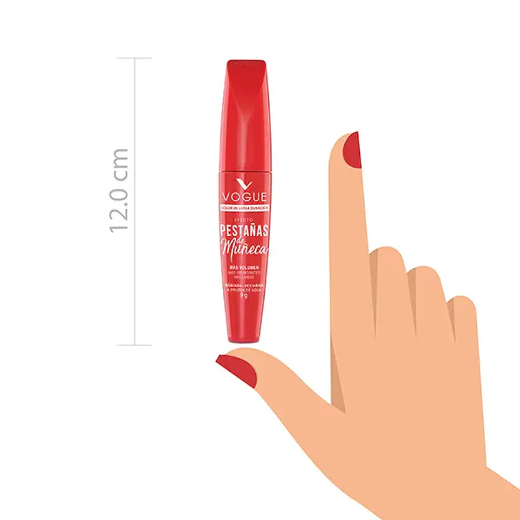 Máscara Efecto Pestañas de Muñeca 9g - VOGUE 4
