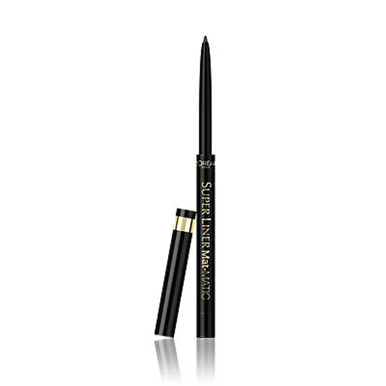 Delineador De Ojos Loreal Super Liner Gel Matic Ultra Black 1