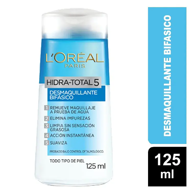Desmaquillante Bifasico HT5 Mini - LOREAL (125 ML) LOREAL 1