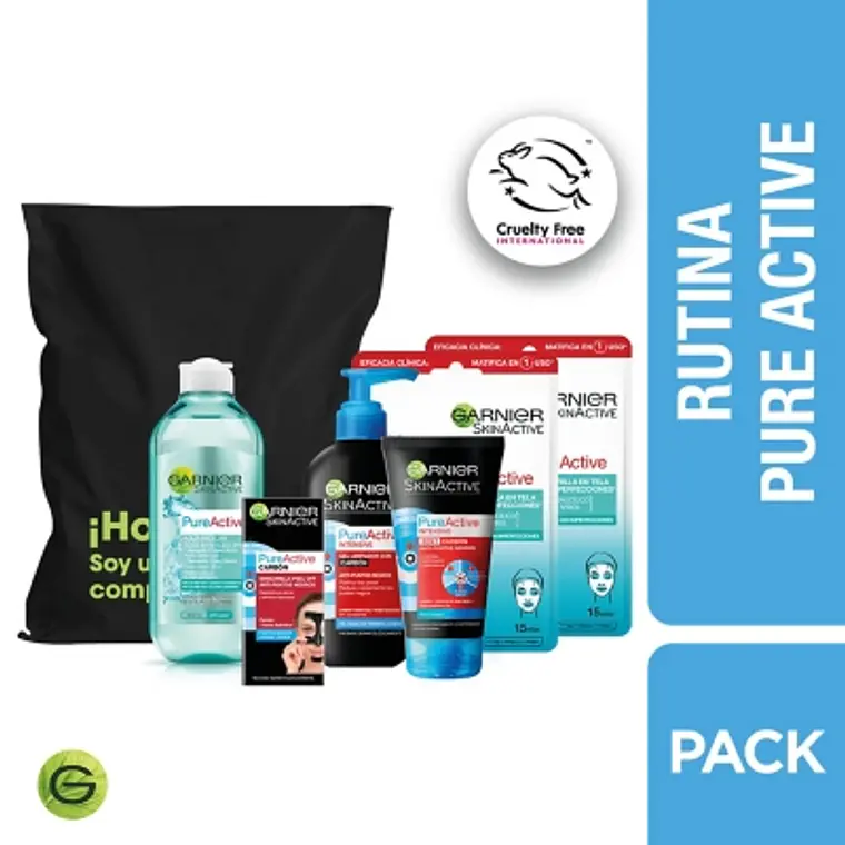 Pack Rutina Pure Active - GARNIER 1