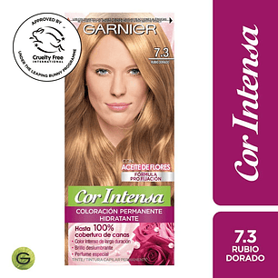 Tintura Cabello Cor Intense 7.3 Rubio Dorado - GARNIER