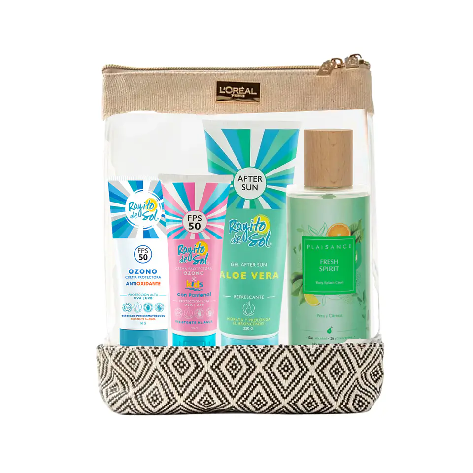 Set de Verano Protectores + After Sun + Colonia 1