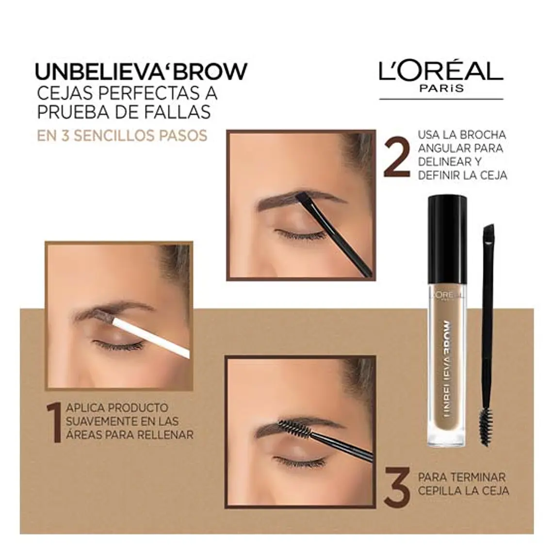  Gel De Cejas Cool Blonde 102 Unbelieva Brow - LOREAL 2