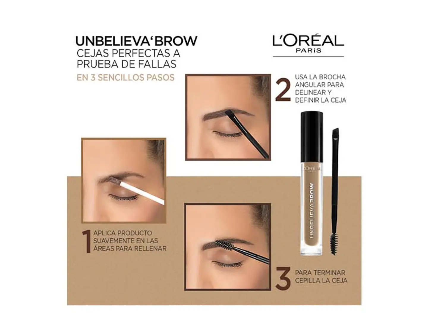  Gel De Cejas Cool Blonde 102 Unbelieva Brow - LOREAL 2