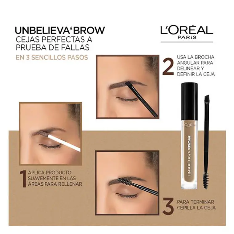  Gel De Cejas Cool Blonde 102 Unbelieva Brow - LOREAL 2
