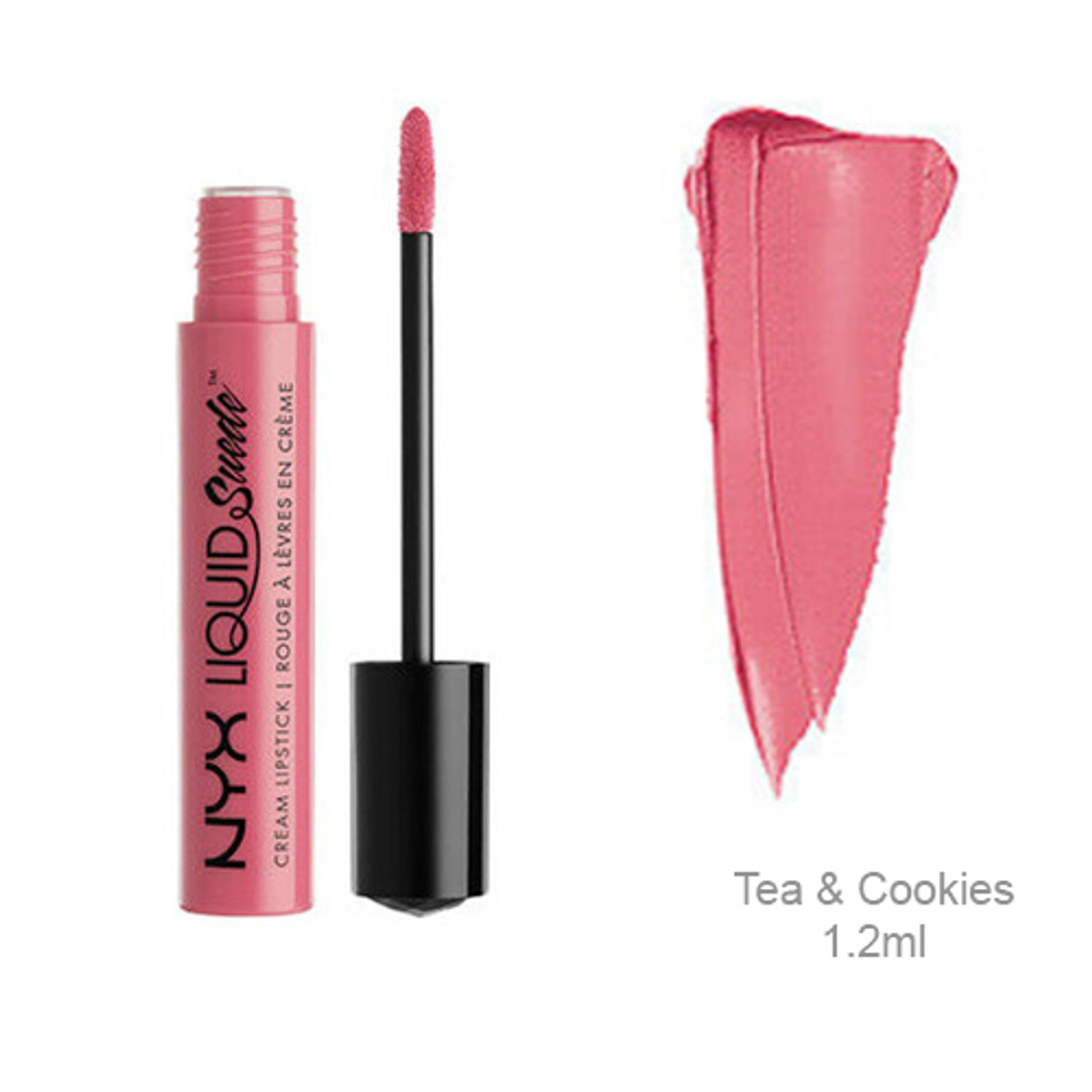 Labial Liquid Suede Cream TEA & COOKIES NYX