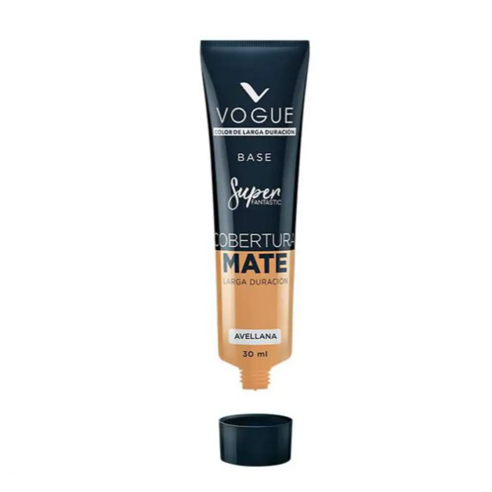 Base Super Fantastic Cobertura Mate Larga Duración Avellana 30 ML - VOGUE 2
