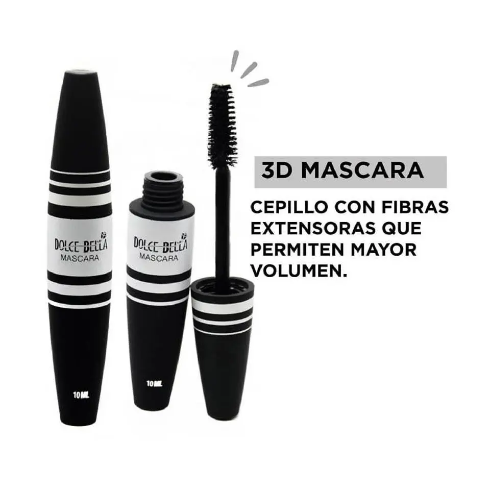 Máscara de Pestañas Fiber Lash 10ml - DOLCE BELLA 3