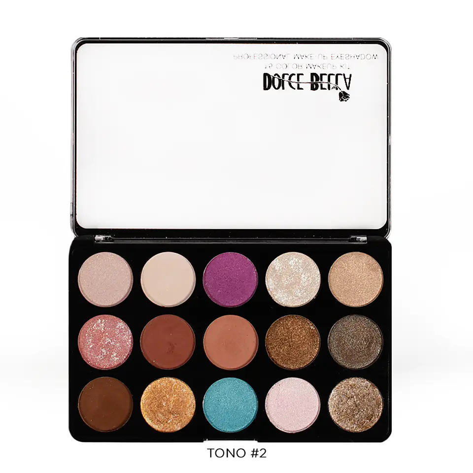 Paleta x15 Colores Tono #2 - DOLCE BELLA 1