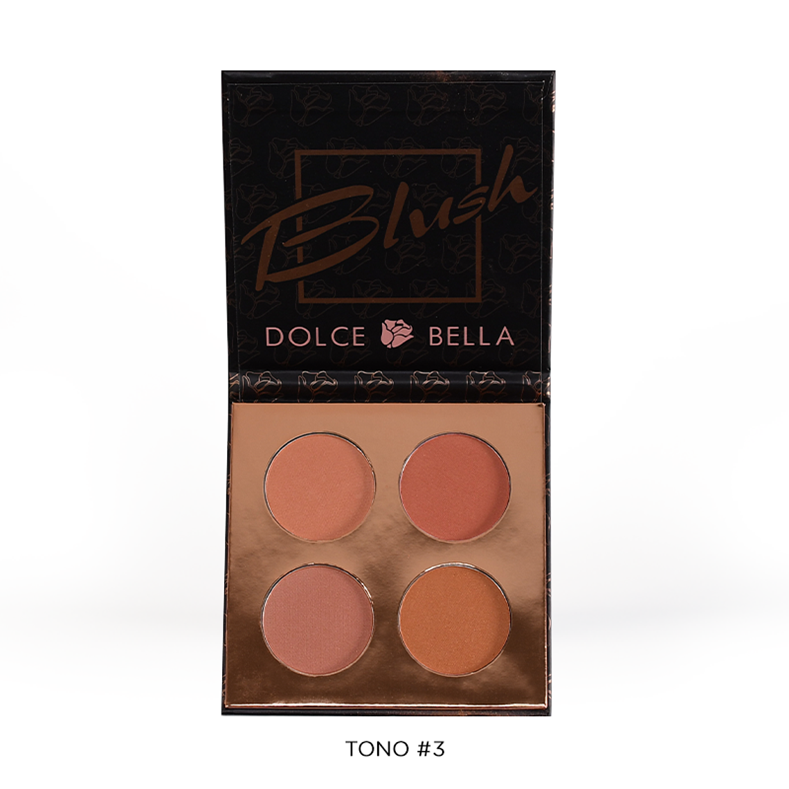 Set Rubores x4 Colores Tono #3 - DOLCE BELLA 1