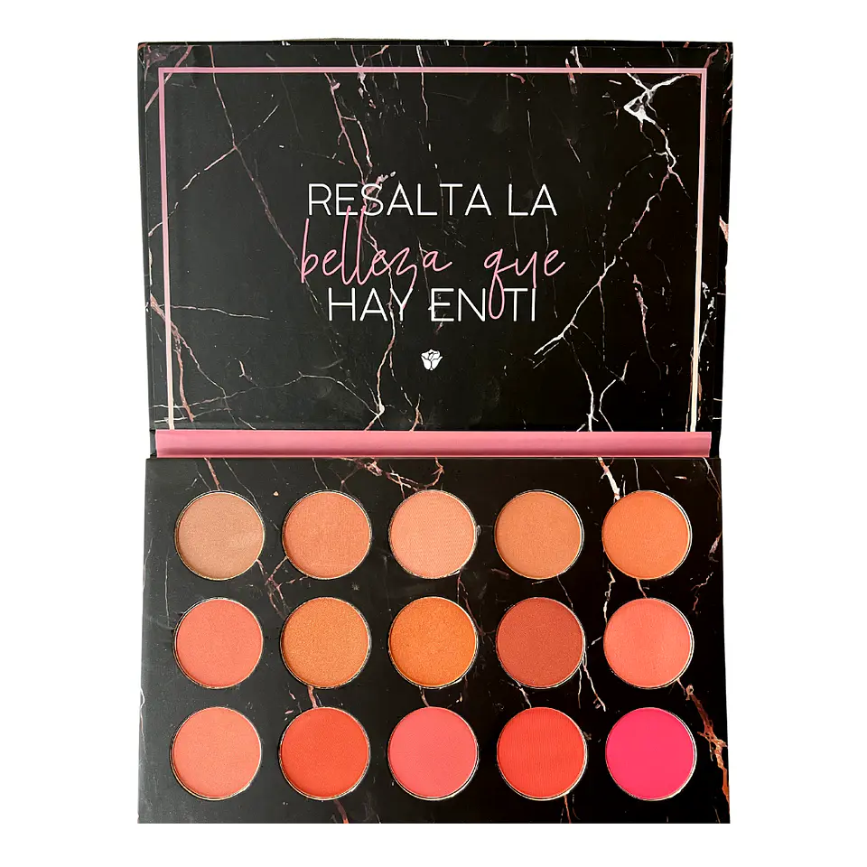 Pallete Rubores x15 Tonos - DOLCE BELLA 1