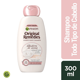 Shampoo Original Remedies - GARNIER DELICATESSE DE AVENAELIXIR DE ARGAN (300 ML)