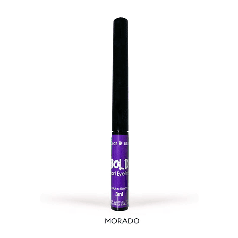 Delineador Perlado Morado 3ml - DOLCE BELLA