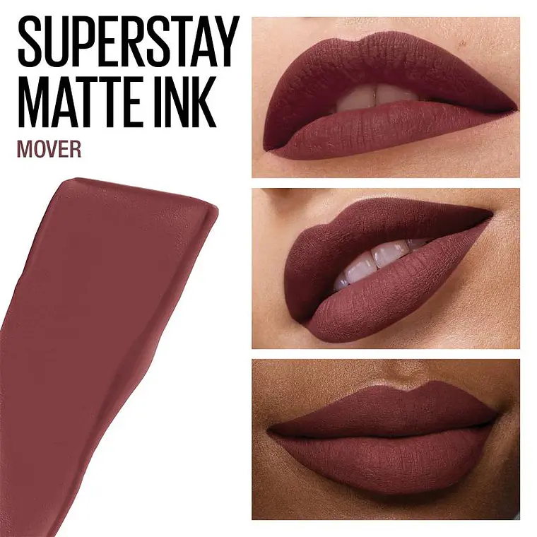 Labial Líquido Super Stay Matte Ink - MAYBELLINE MOVER 160 3