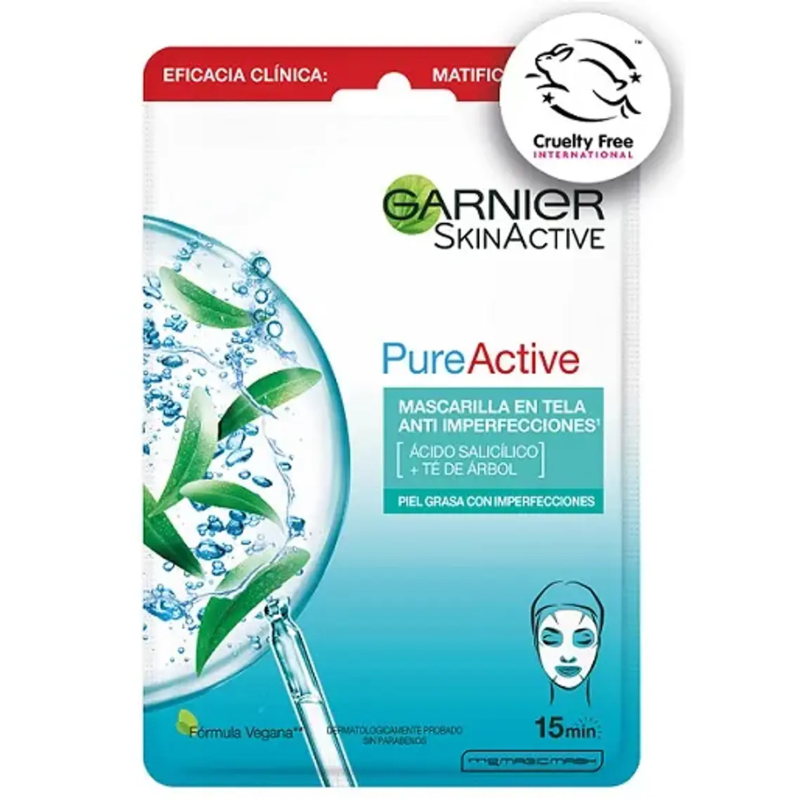 Mascarilla Skin Active Anti Imperfecciones - GARNIER  1