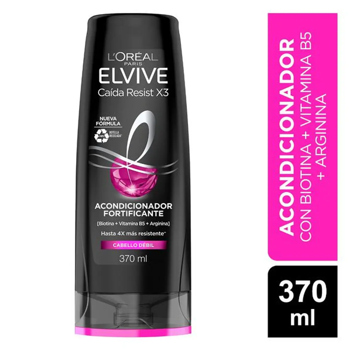 Acondicionador Elvive Caída Resist x3 370 ml - LOREAL 1