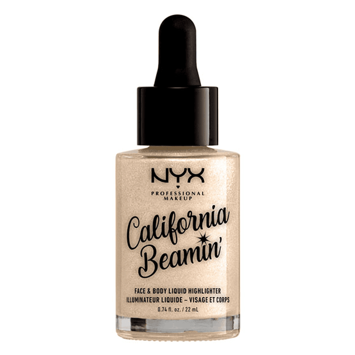 Iluminador California Beamin Face Body Pearl Necklace - NYX 1