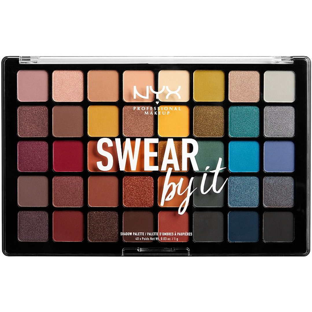 Sombra de Ojos Palette Swear By it - NYX 01 OMBRE A PAUPIERES 2