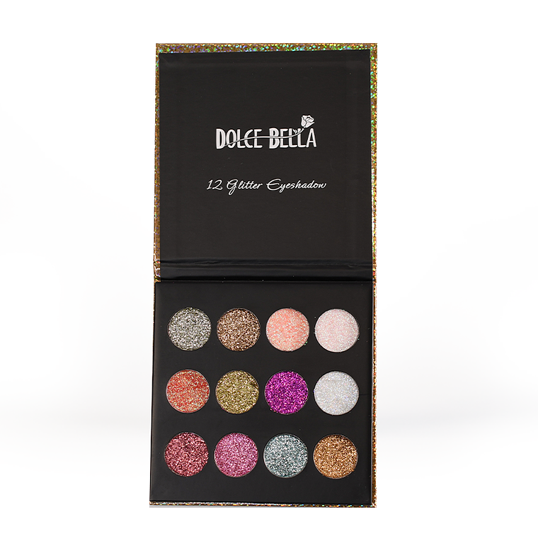 Paleta de Glitter x12 Colores - DOLCE BELLA 2