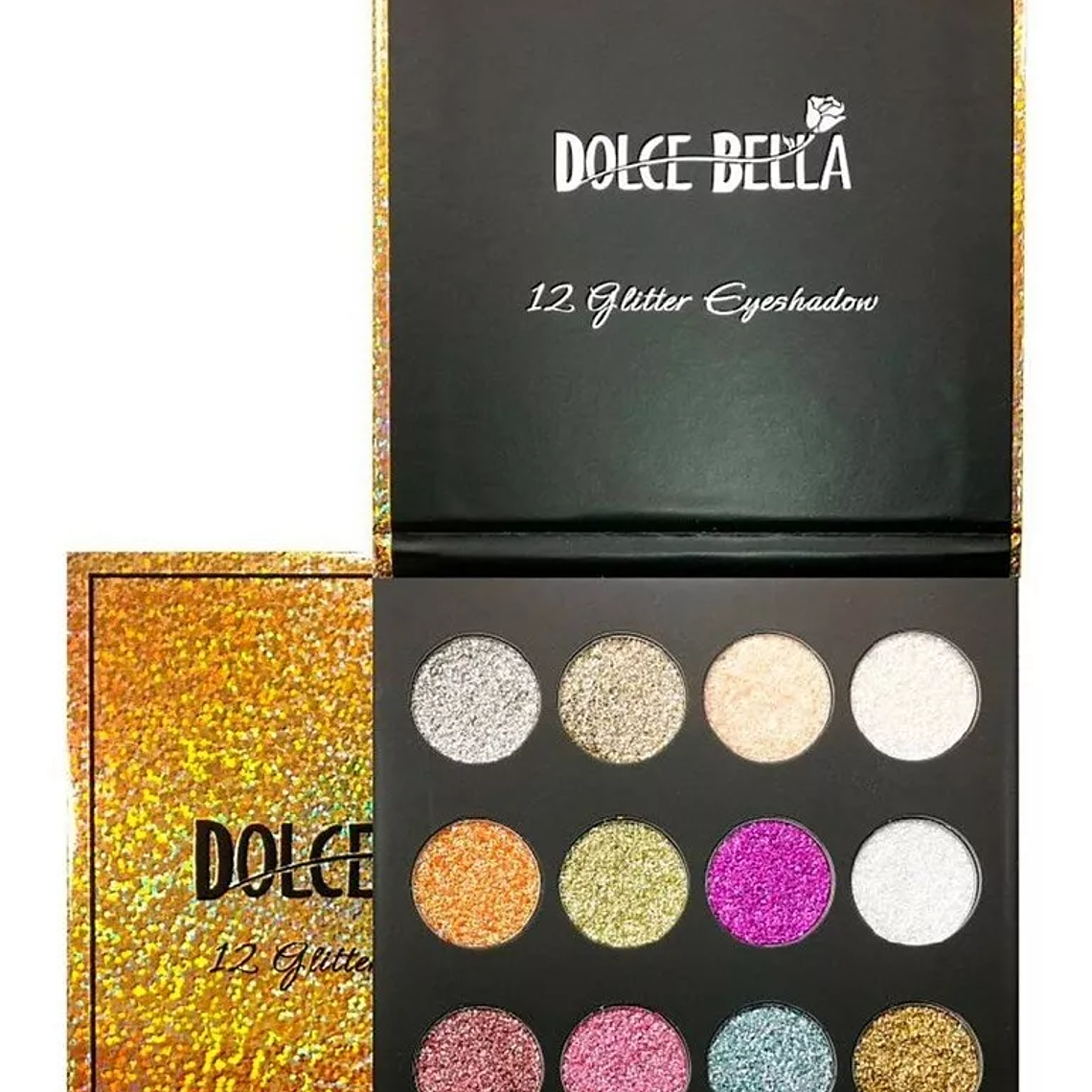 Paleta de Glitter x12 Colores - DOLCE BELLA 1