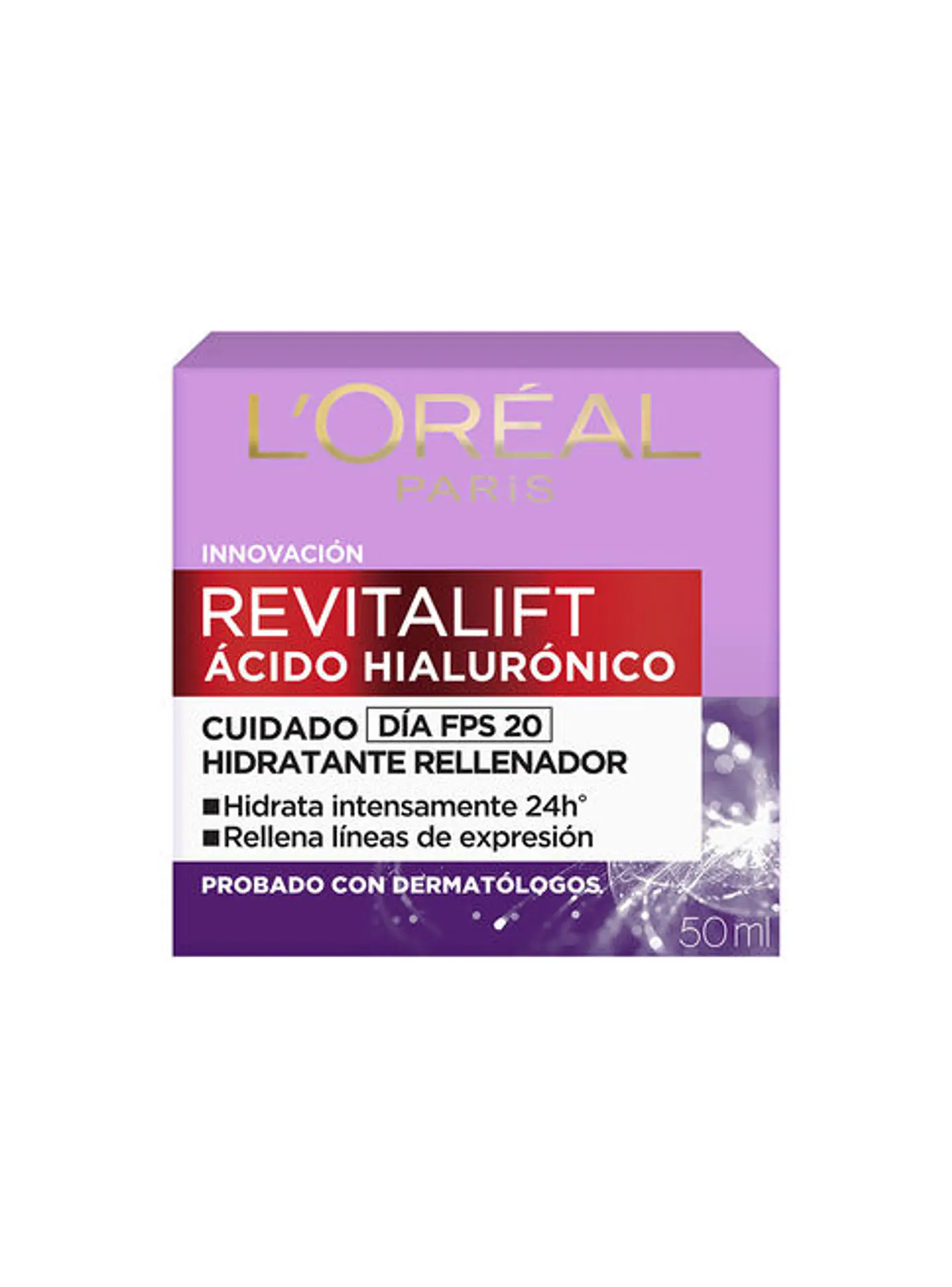 Set Anti-Arrugas Rutina Crema Día+Noche + Ampollas Ácido Hialurónico + Mascarilla + Contorno de Ojos - LOREAL- COPIAR 5