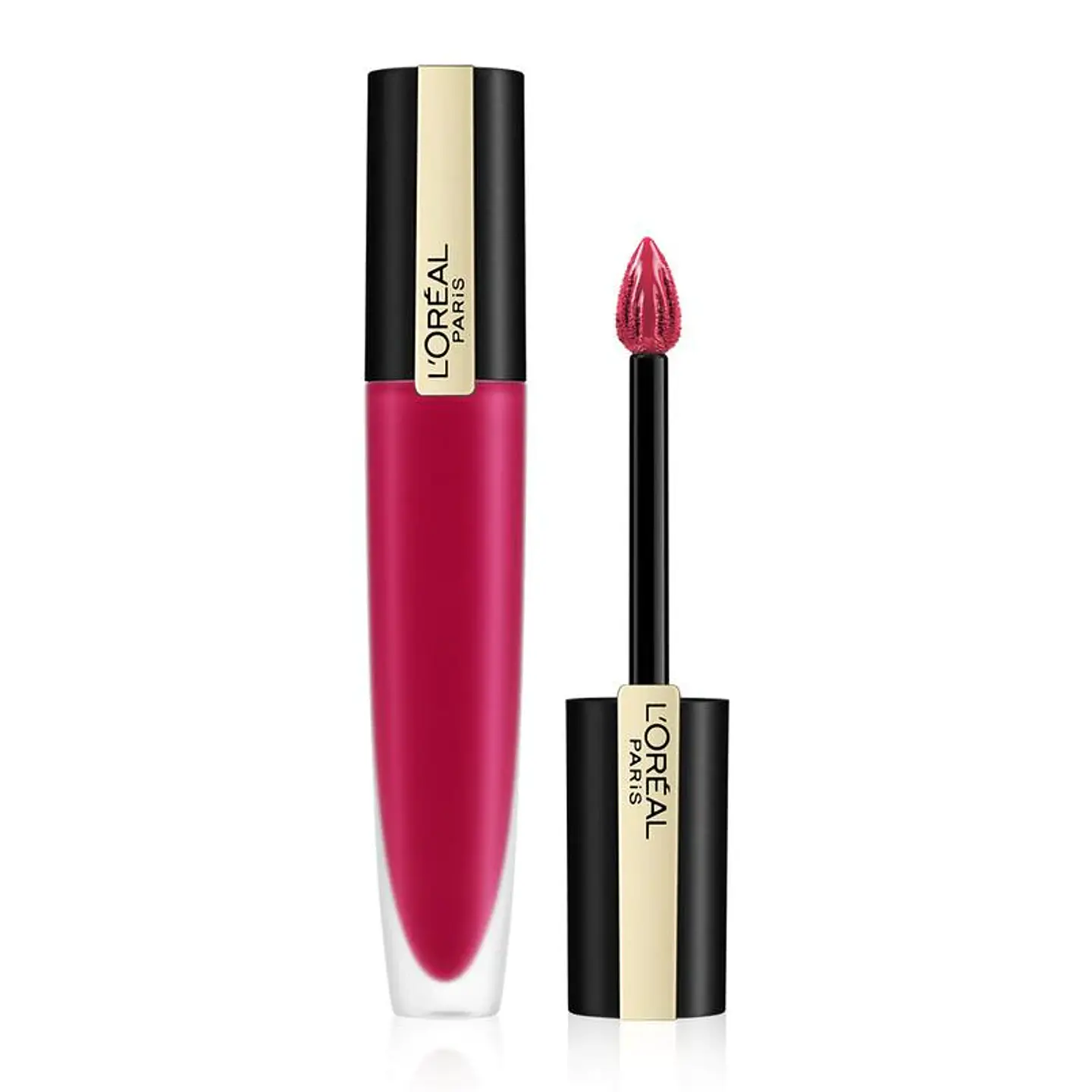 Labial Líquido Rouge Signature 114 I Represent - LOREAL 1