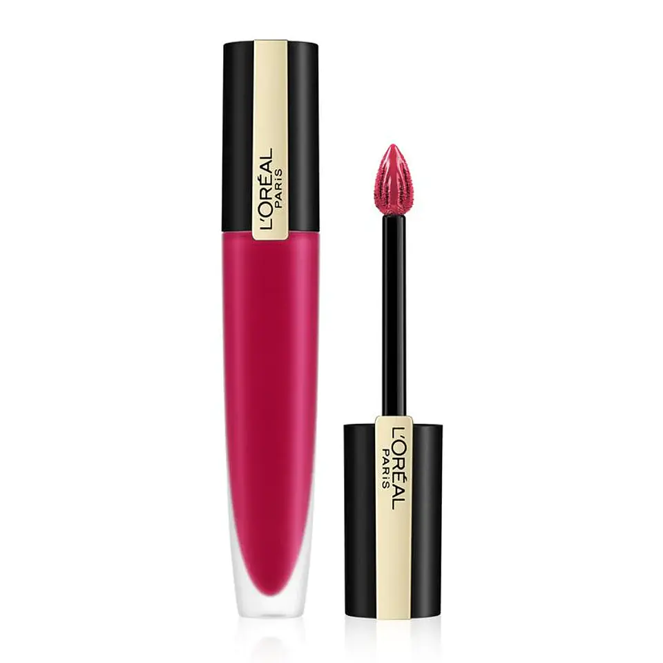 Labial Líquido Rouge Signature 114 I Represent - LOREAL 1