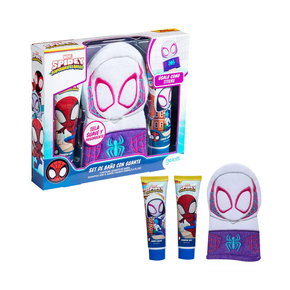 Estuche Guante de Baño Ghost Spiderman 1