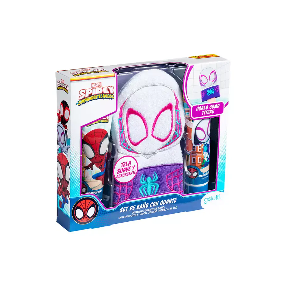 Estuche Guante de Baño Ghost Spiderman 2