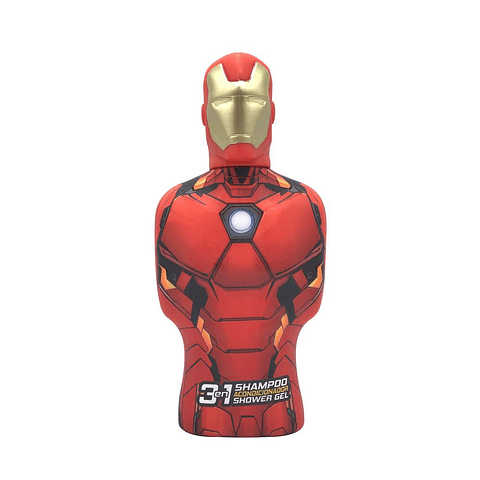 Shampoo Iron Man 3D 3en1 Sh, Acon, Shower-gel  300 ML - GELATTI