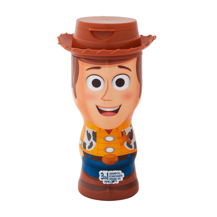 Shampoo 3 en 1 Toy Story Woody 2D 350ml 1
