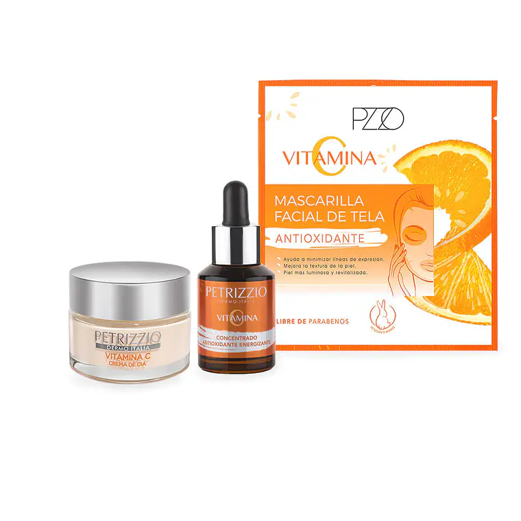 Rutina Set Tratamiento Facial Vitamina C - PETRIZZIO 5