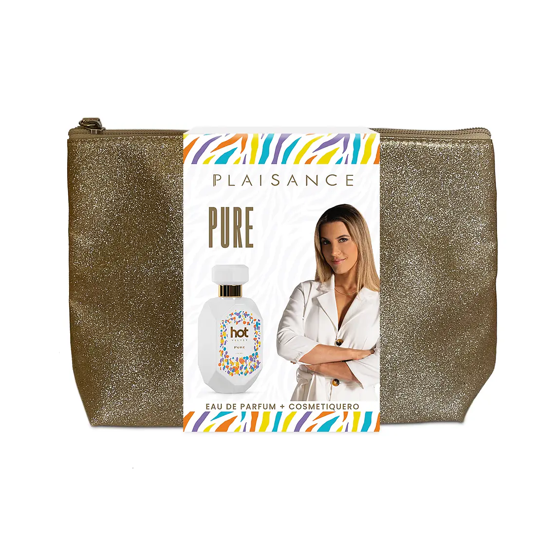 Set Perfume Hot Velvet Pure EDP 100 ml + Cosmetiquero 1