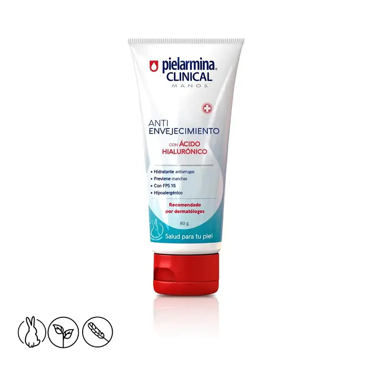 Crema de Manos Anti Envejecimiento 80 g Pielarmina Clinical 2