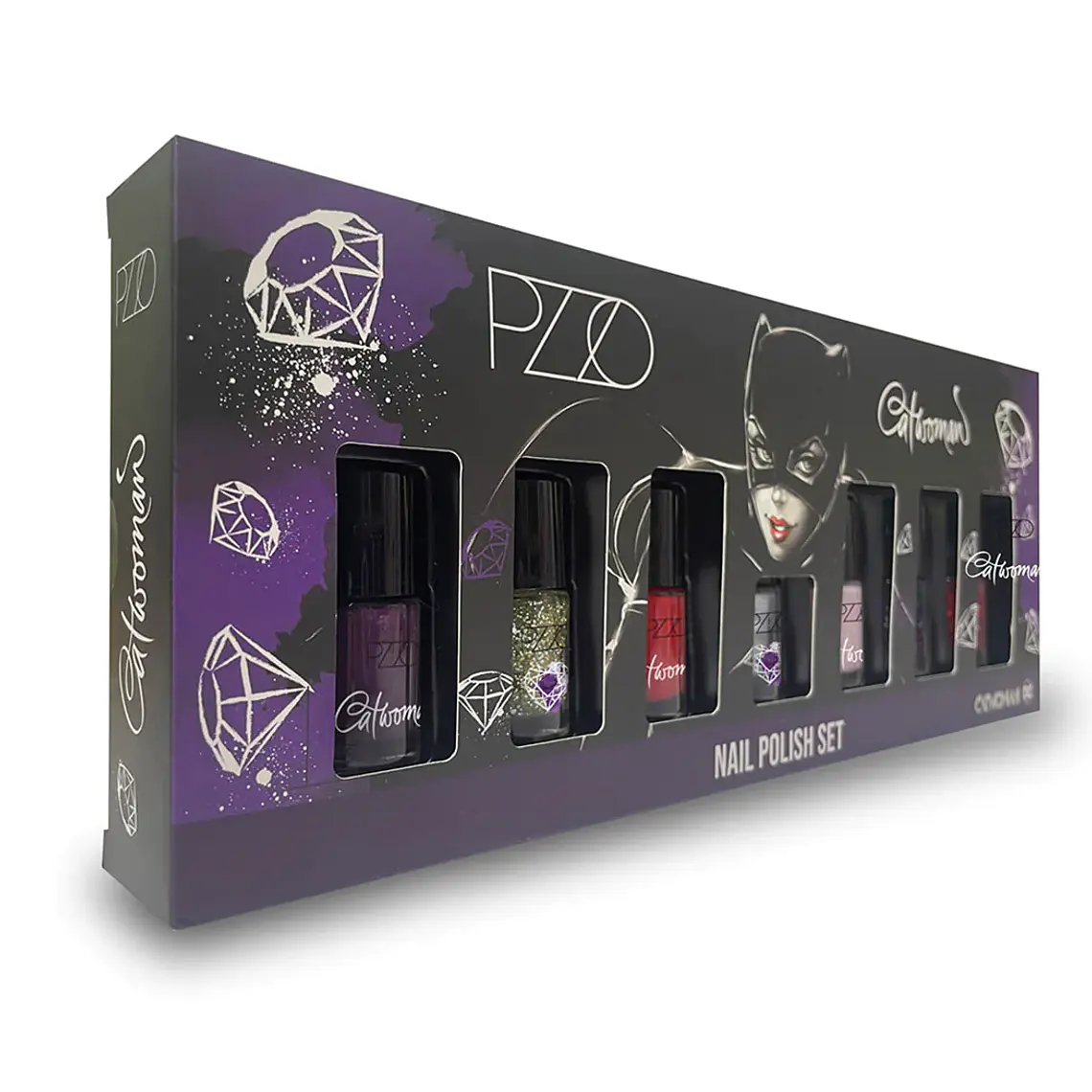 Set 6 Esmaltes de Uñas Catwoman - PETRIZZIO 5