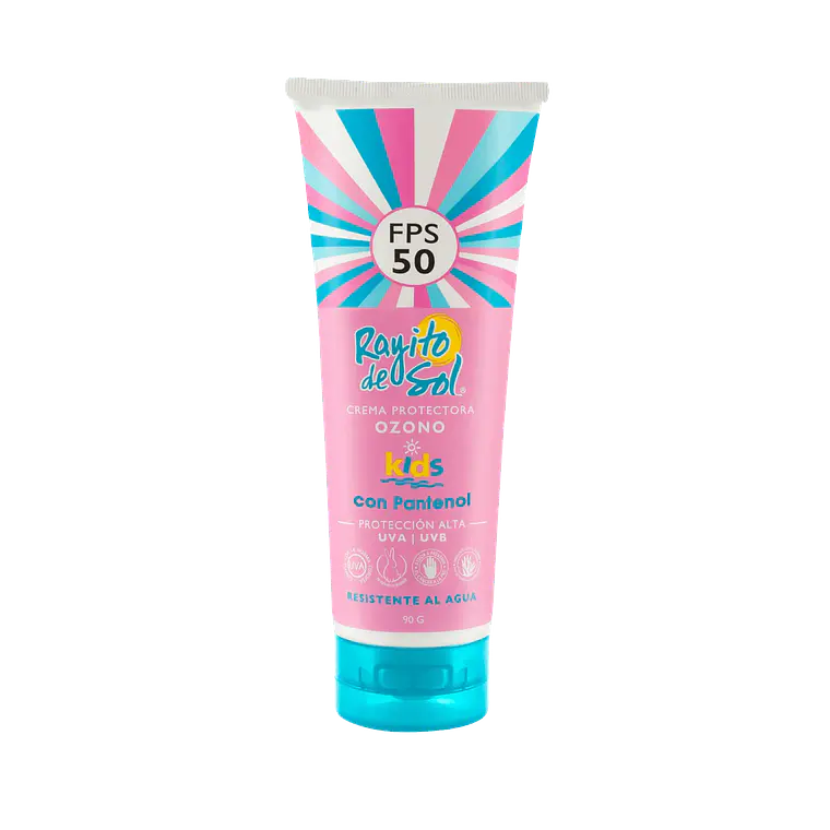 Crema Protectora Fps 50 Ozono Kids 50g Rayito De Sol 1