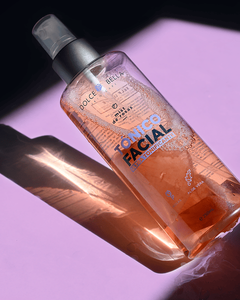 Tónico de Rosas Ultra Tonificante 250ml - DOLCE BELLA