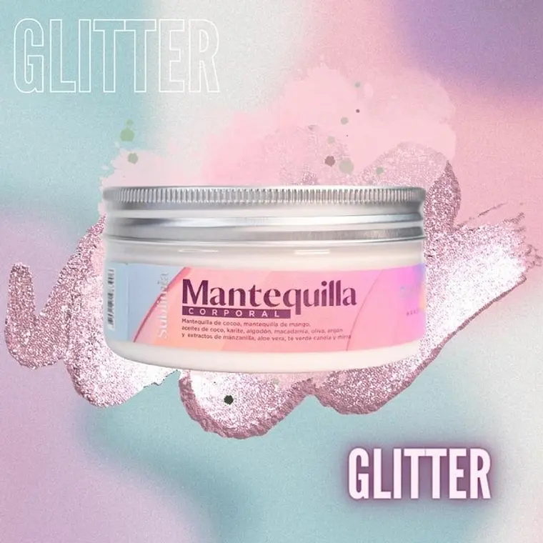 Mantequilla Corporal con Glitter 170g - DOLCE BELLA 2